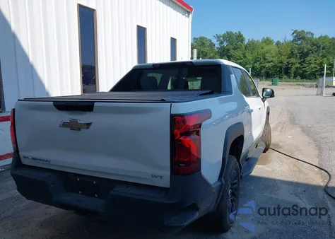 2024 Chevrolet Silverado Ev Work Truck из США, поврежденный, VIN 1GC10UED6RU204802